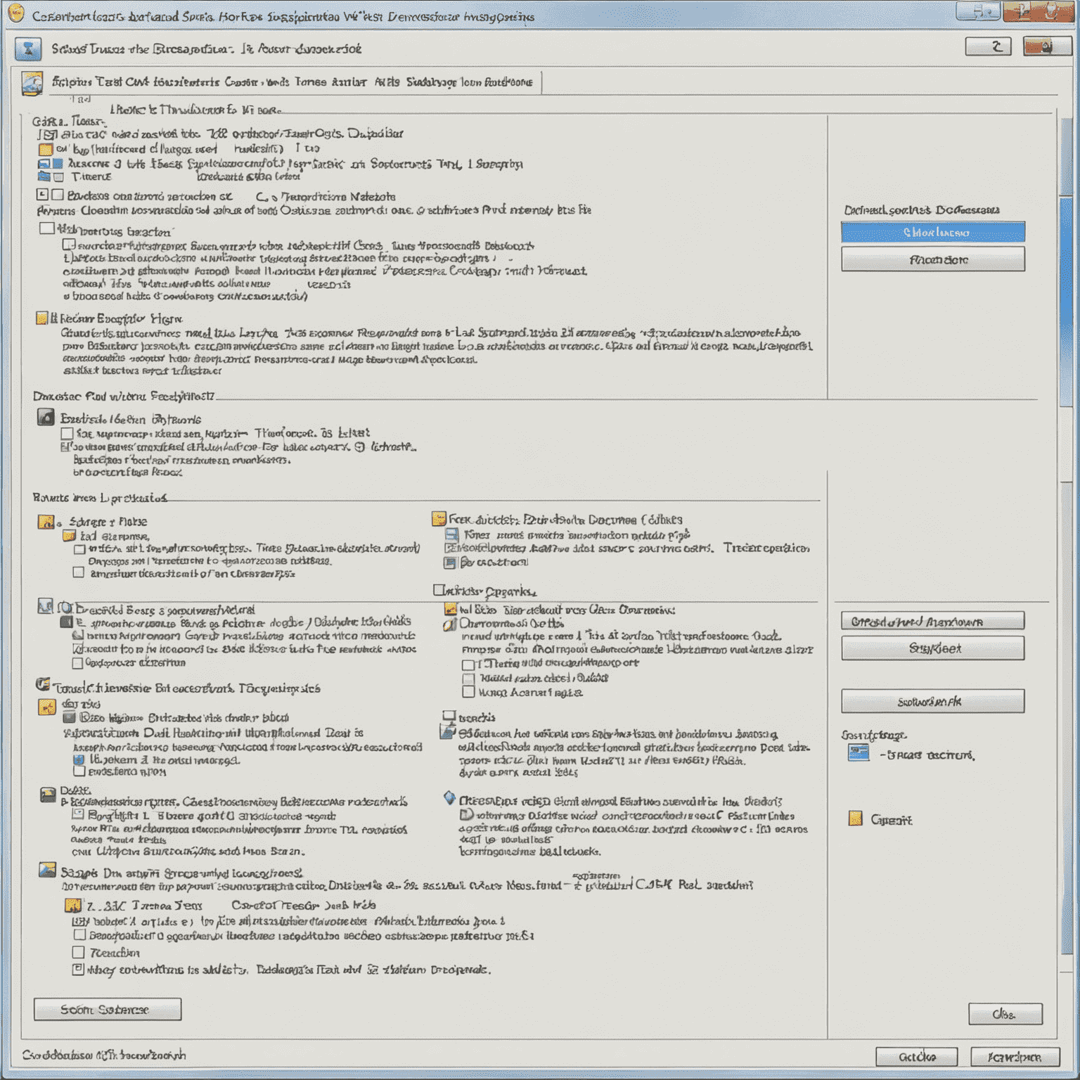 Advanced network analysis tools interface with port scanning and OS detection options